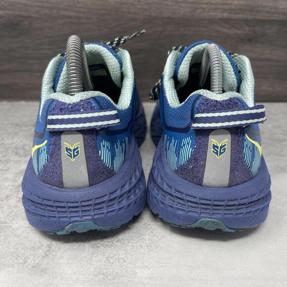 HOKA Speedgoat 3 Trail Running Shoes Womens Size 7 Blue Sneakers One One - Picture 6 of 11
